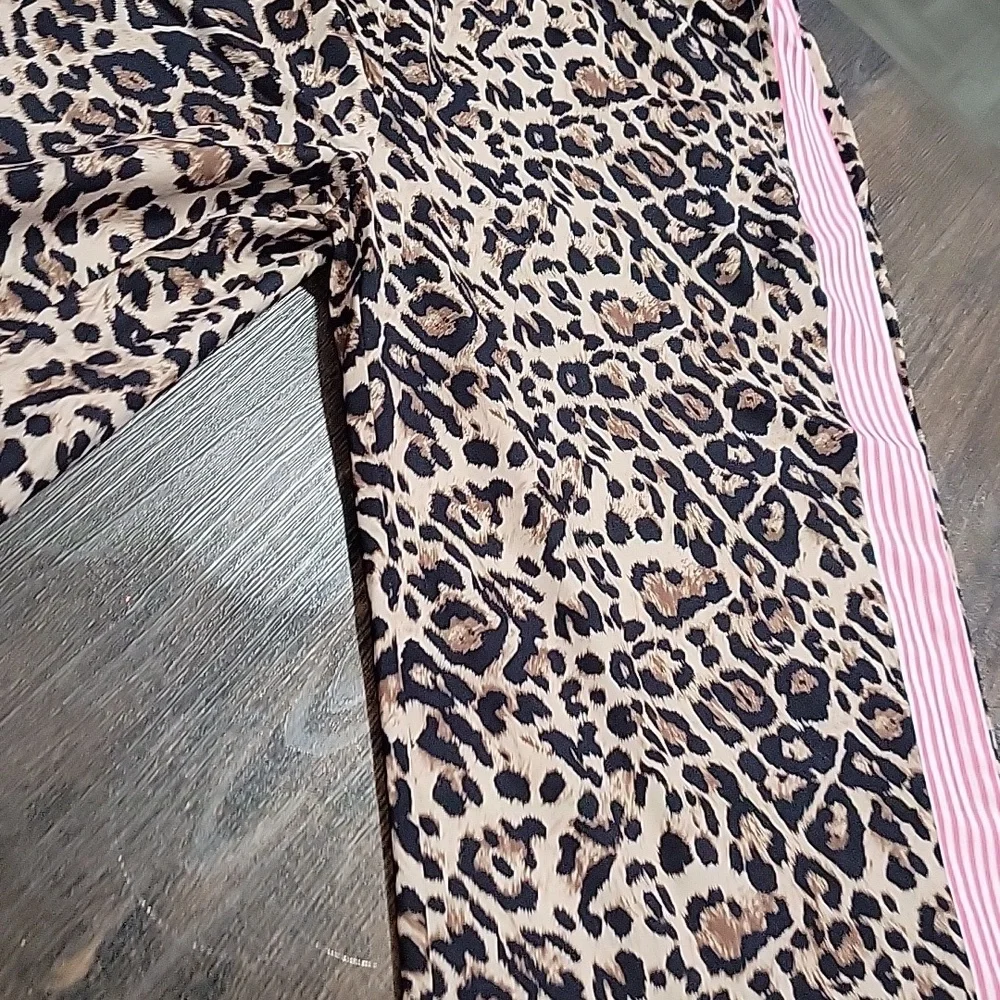 NWT Boutique 2 Piece Pink & Leopard Print Set - Picture 8 of 9